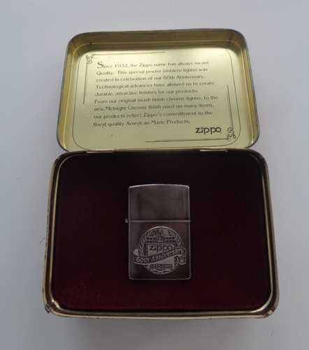 Zippo feuerzeug 60th - zippo,