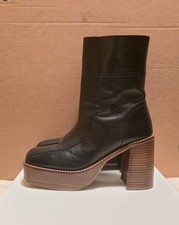 ASOS EU45 echt Leder 70s retro