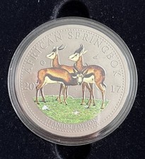 Ghana 5 Cedis 1 oz Titanmünze