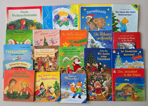 Minibücher weihnachten - minibücher,