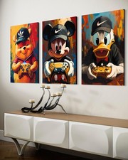 Micky Maus Leinwand Bild