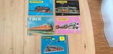 Sammlung 5 alte Kataloge Trix Express. Jahr 1956, 1960, 1961, 1962, 1965