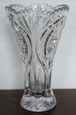 DEKORATIVE GROßE SCHWERE KRISTALLVASE  #10718