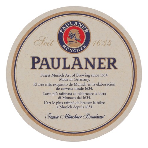 100x paulaner bierdeckel - paulaner,