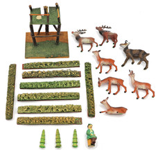 Massefiguren Jäger Wildtiere