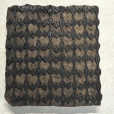 Antiker Stempel Druckstock Blaudruck Stoffdruck, Holz