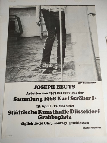 Plakat joseph beuys - plakat, arbeiten