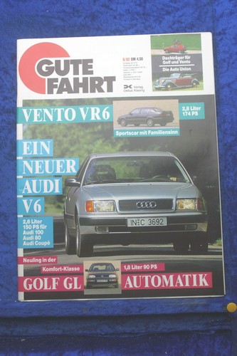 Gute fahrt audi 100 - fahrt, v6