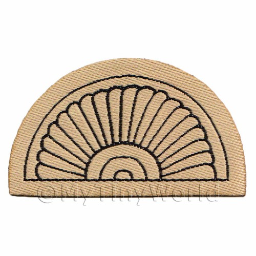 Puppenhaus miniatur 65mm halb - miniatur,
