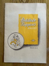 Katalog Schildkröte-Puppen bekleidet Nr.121 - antiquarisch - sehr gut erhalten