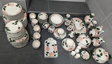 Vintage Villeroy & Boch Wild-Rose Porzellan Geschirrteile handbemalt