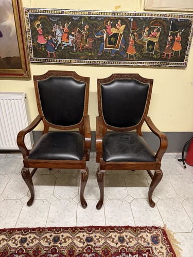 Echtlederstühle massiv - x,