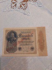 Banknote Geldschein Deutsches