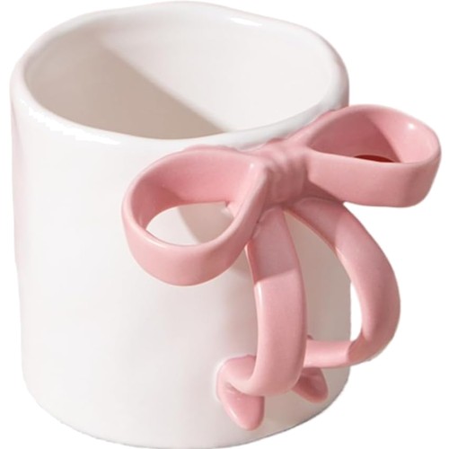 Kaffeetasse keramik schleife - kaffeetasse,