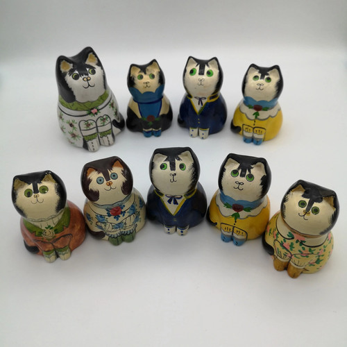 Rare keramik katzenfiguren - rare, keramik-katzenfiguren