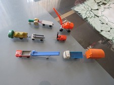 10 x Teiliges Konvolut- Set - Spur-TT-Baustellen an Modellautos