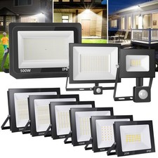10W-500W LED Strahler Fluter Scheinwerfer Außenleuchte Flutlicht Außen Garten DE