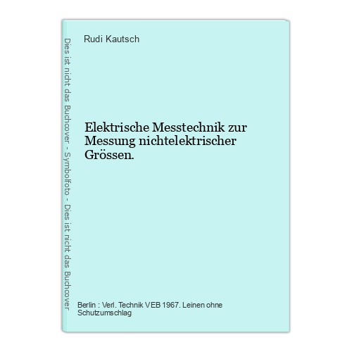 Elektrische messtechnik zur - messtechnik,