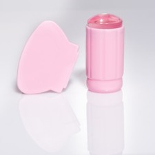 Clear Jelly Stamper Stempel und Schaber für Nailart Stamping Nageldesign