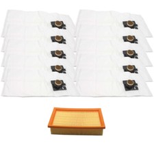 SET: Vliesbeutel (10x) + Filter für Festool FIS-CTL 22 FIS-CTM 22, Swirl R23