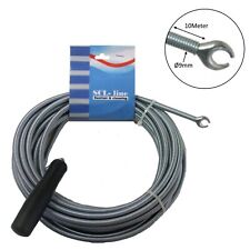 Rohrreinigungsspirale Rohrreinigungswelle Rohrreinigungsgerät manuell 10m x 9mm