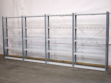 H2195 T290 L5330 Meta Fachbodenregal 4 Felder Stahlregal Lagerregal Aktenregal