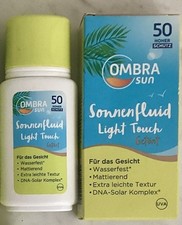 2-in-1  Gesicht-Sonnenschutz LSF 50 & Teint Ombia Wasserfest Mattierend 50 ml