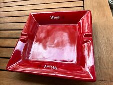 „West“ Aschenbecher Quadratisch