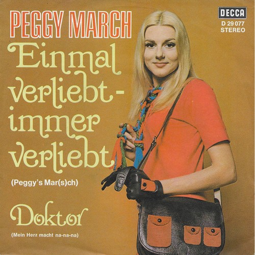 Peggy march einmal verliebt - -,