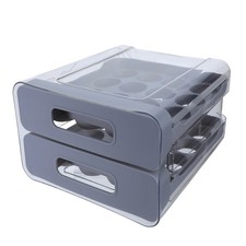  Eierbehälter Eierhalter Eierorganisator Für Kühlschrank Eierdose