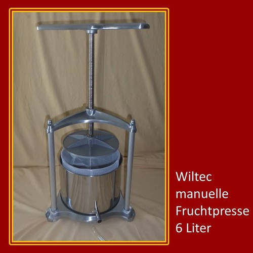 Wiltec manuelle fruchtpresse - manuelle,