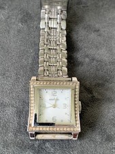 RATIUS Damen Uhr TDLS11950 "Vintage" Edelstahl wasserdicht neue Batterie selten 