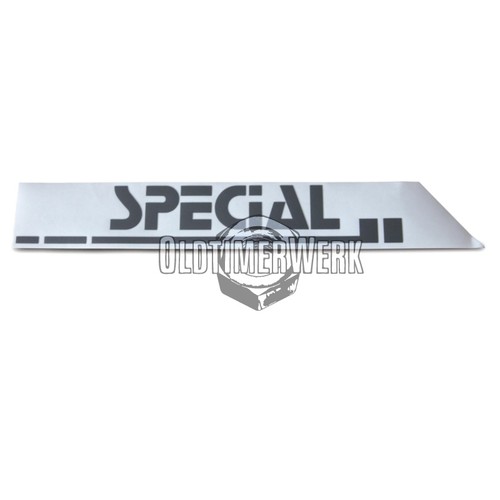 Folienschriftzug special - folienschriftzug, "special"