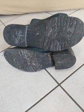 lederstiefel gebraucht grün 