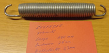 Zugfeder 180 mm x 25 mm x 3,3 mm gebraucht