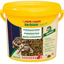 3,8 Liter sera reptil Professional Herbivor Nature für Schildkröten, Leguane ...