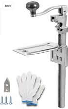 Dosenöffner für Dosen bis 10"/250mm hoch, manueller Tisch Dosenöffner Stahlfuß 