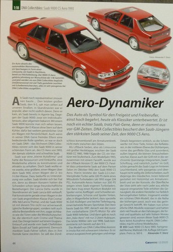 Saab 9000 aero - cs, in