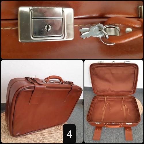 Leder koffer tasche ddr - leder,,