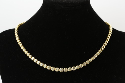 Brillant collier 750 - ct.,