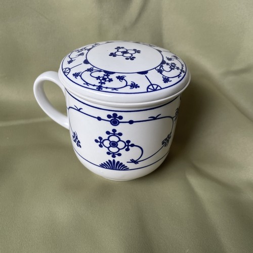 Teetasse mit sieb und deckel - mit,