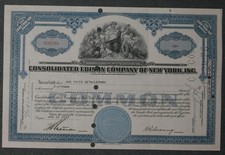 Consolidated Edison Company of New York, Inc. 1952  50 Shares