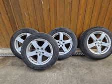 Winterreifen mit Alufelgen ABE für Audi A4  gebraucht / 205/60 / 16" 