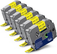 5x Schriftband TZe-231 für