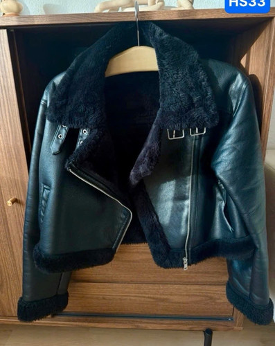 Damen bikerjacke s schwarz - damen,