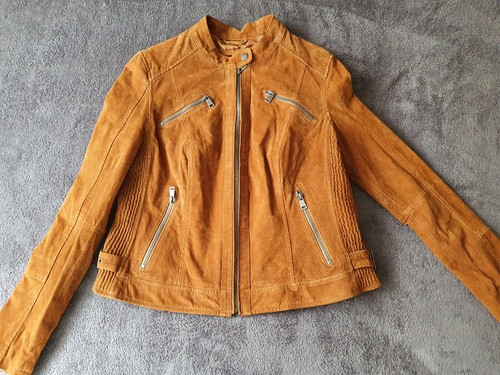 Wildlederjacke bikerjacke - wildlederjacke,
