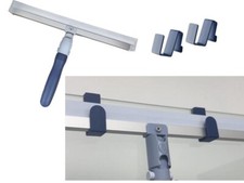 Ha-Ra Abzieher für Spiegel Fenster Dusche Glas Kacheln Fliesen + 2 Clips ERA NEU