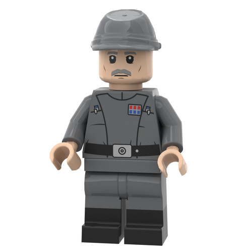 Custom minifigur imperial - minifigur:, sw