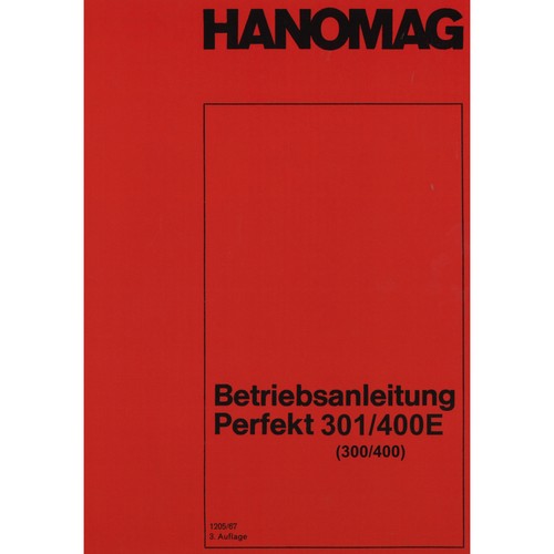Hanomag perfekt 301 400e - hanomag,