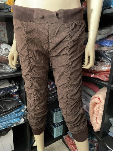 Lässige cord jogger capri - lässige,